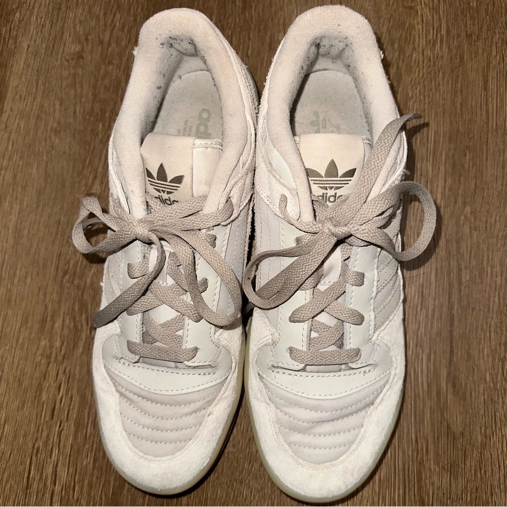 Men’s Adidas Originals Forum Low Classic Talc Clay HQ7096 Size 8 - Picture 5 of 15